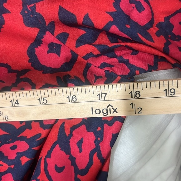 SUGAR-LIPS Mira Mar Floral Balloon Sleeve Dress M style number STD12970A - Picture 14 of 15